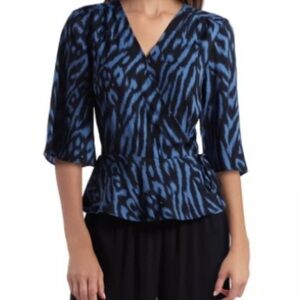 Gigi Parker Wrap Blouse